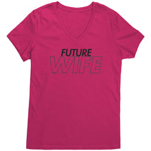 Load image into Gallery viewer, Wifey Shirt, Wifey Est 2025 Shirt, Wifey Crewneck, Wedding Shirt, Wedding Gift Valentine Shirt Valentine Gift For Her Valentine Womens Vneck