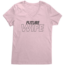 Load image into Gallery viewer, Wifey Shirt, Wifey Est 2025 Shirt, Wifey Crewneck, Wedding Shirt, Wedding Gift Valentine Shirt Valentine Gift For Her Valentine Womens Vneck
