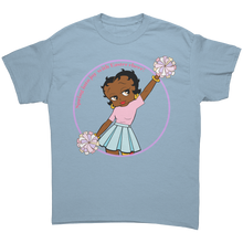 Load image into Gallery viewer, Womens_Easter_Shirt_Betty_Boop_Shirt_H_Light_Blue_Front_Mockup.png