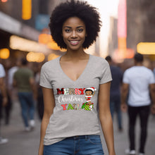 Load image into Gallery viewer, Merry Christmas You All Shirt, Christmas Vneck, Cute Christmas Shirt, Christmas Gifts, Betty Boop Christmas Shirt, Betty Boop Lover Gift