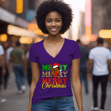 Load image into Gallery viewer, Merry Christmas Shirt, Christmas Betty Boop Vneck, Betty Boop Tshirt Christmas Gifts Cute Betty Boop Shirt, Betty Boop Christmas Tshirt