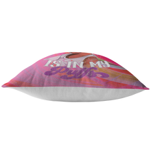 Load image into Gallery viewer, The Power is in your Puff Pillow (Pink)