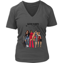Load image into Gallery viewer, Catch Flights Not Feelings No. 1| Travel T-Shirt | Travel the World | Gifts for Her