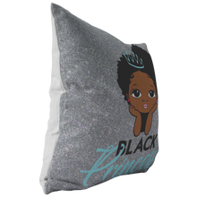 Load image into Gallery viewer, Black Princess (Blue Pillow)
