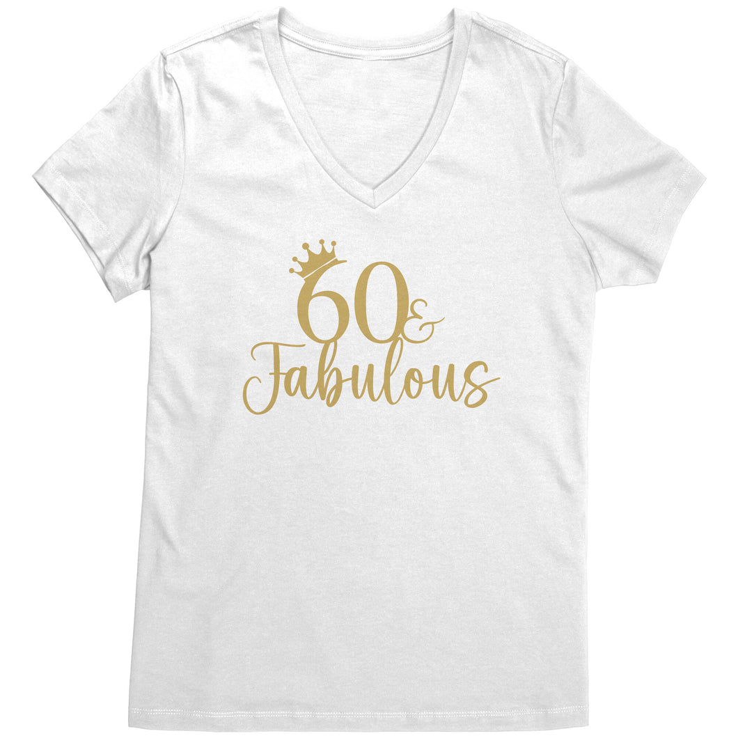 60 & Fabulous Birthday Shirt