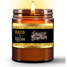 Load image into Gallery viewer, Rags to Riches - Tobacco &amp; Bourbon Candle
