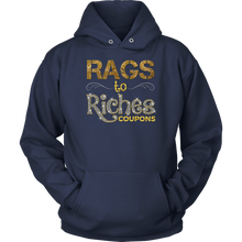 Load image into Gallery viewer, Rags to Riches Coupon Hoodie
