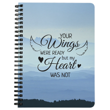 Load image into Gallery viewer, Your Wings Journal for Women + Men Log Notebook