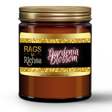 Load image into Gallery viewer, Rags to Riches - Gardenia Blossom Candle
