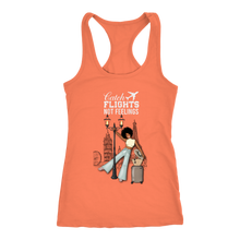 Load image into Gallery viewer, Catching Flights Not Feelings No. 2 | Travel T-Shirt | Travel the World | Gifts for Her