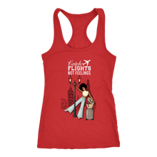 Load image into Gallery viewer, Catching Flights Not Feelings No. 2 | Travel T-Shirt | Travel the World | Gifts for Her