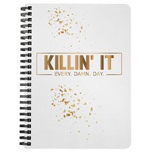 Load image into Gallery viewer, Killing It Every Day | Gold Motivation | Inspire | Motivation | Affirmation | Journal