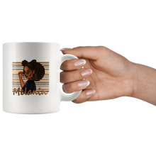Load image into Gallery viewer, Melanin Girl Mug for Hot or Cold Beverages