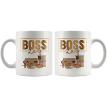 Load image into Gallery viewer, Boss Lady Red Luxury Design Mug for Hot or Cold Beverages