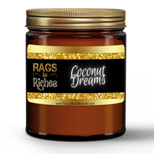 Load image into Gallery viewer, Rags to Riches - Coconut Dreams Candle