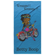 Load image into Gallery viewer, Betty Boop | Afro Girl | Betty Boop Merchandise | Betty Beach Towel | Vacation | Travel