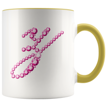 Load image into Gallery viewer, Initial Z | Monogram Coffee Mug | Custom Letter Mug | Bling Style | Initial Letter Cup