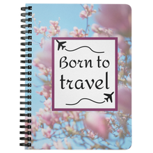 Load image into Gallery viewer, Born To Travel | Travel Notebook | Travel Journal | Travel the World