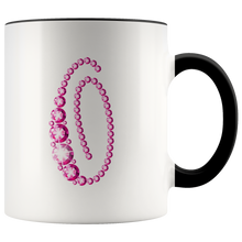 Load image into Gallery viewer, Initial O | Monogram Coffee Mug | Custom Letter Mug | Bling Style | Initial Letter Cup