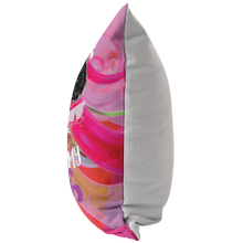 Load image into Gallery viewer, The Power is in your Puff Pillow (Pink)