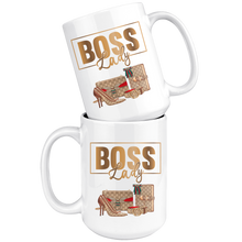 Load image into Gallery viewer, Boss Lady Red Luxury Design Mug for Hot or Cold Beverages