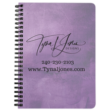 Load image into Gallery viewer, Tyna L. Jones Spiral Journal - Custom Design