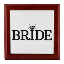 Load image into Gallery viewer, Bride Jewelry Box | Holiday Gifts | Wedding Gifts | Gifts for Her