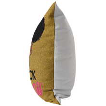 Load image into Gallery viewer, Black Princess (Gold/Pink Pillow)