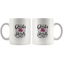 Load image into Gallery viewer, Chucks & Pearls Mug, Kamala, Vice President, 2021