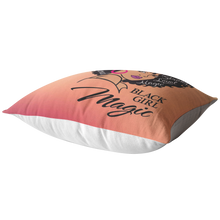Load image into Gallery viewer, Black Girl Magic Pillow