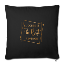 Load image into Gallery viewer, Throw Pillow Cover 18” x 18” - black