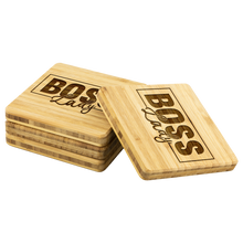 Load image into Gallery viewer, Boss Lady | Bamboo Coasters