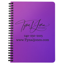 Load image into Gallery viewer, Tyna L. Jones No. 2 - Spiral Custom Notebook