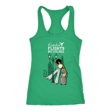 Load image into Gallery viewer, Catching Flights Not Feelings No. 2 | Travel T-Shirt | Travel the World | Gifts for Her