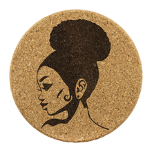 Load image into Gallery viewer, Queen Round Coaster