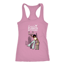 Load image into Gallery viewer, Catching Flights Not Feelings No. 2 | Travel T-Shirt | Travel the World | Gifts for Her