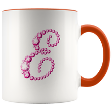 Load image into Gallery viewer, Initial E | Monogram Coffee Mug | Custom Letter Mug | Bling Style | Initial Letter Cup