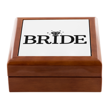 Load image into Gallery viewer, Bride Jewelry Box | Holiday Gifts | Wedding Gifts | Gifts for Her