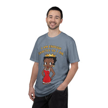 Load image into Gallery viewer, I am enough exactly as I am Shirt, Betty Boop Valentine Women Graphic Shirt, Words of Affirmation T-shirt, Black Queen Shirt Valentines Gift
