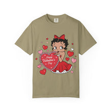 Load image into Gallery viewer, Betty Boop Valentine Shirt, Love Shirt, Heart Design Shirt, Valentine's Day Shirt Women, Women's Valentine's Day Gift, Valentine's Outfit
