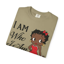Load image into Gallery viewer, I Am Who I Am Shirt, Betty Boop Shirt, Black Girl Shirt, Black Queen Shirt, Betty Boop Valentine Shirt, Black Art Clothing Valentines Gift
