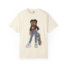 Load image into Gallery viewer, Betty Boop T-Shirt, Street Style Womens Shirt, Christmas Gift For Her, Streetwear Clothing, Comfort Colors Christmas Shirt, Stylish Tshirt
