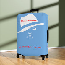 Load image into Gallery viewer, Gifts of Joy Luggage Cover - Blue
