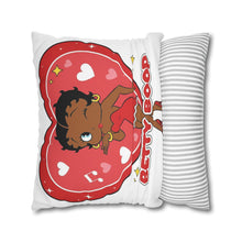 Load image into Gallery viewer, Cute Betty Boop Design Throw Pillow Cover, Living Room Throw Pillowcase, Home Decor Christmas Gift, Housewarming Gift, Betty Boop Fan Gift
