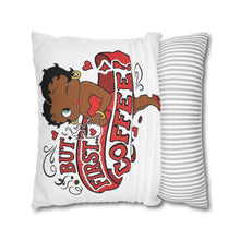 Load image into Gallery viewer, But First Coffee Pillow Cover, Betty Boop Design Pillowcase, Living Room Throw Pillow Christmas Gift For Coffee Lover Gift Housewarming Gift
