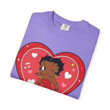 Load image into Gallery viewer, Betty Boop Shirt, Comfort Colors Betty Boop T-shirt, Betty Boop Cartoon Graphic Tee Christmas Shirt Gift For Her, Heart Shirt Christmas Gift
