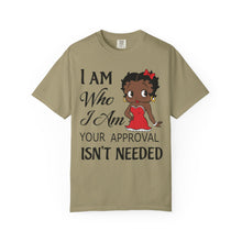 Load image into Gallery viewer, I Am Who I Am Shirt, Betty Boop Shirt, Black Girl Shirt, Black Queen Shirt, Betty Boop Valentine Shirt, Black Art Clothing Valentines Gift
