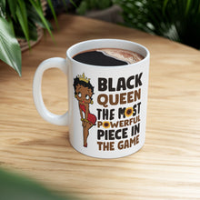 Load image into Gallery viewer, 15oz Mug Betty Boop Mug, Black Girl Mug, Black Queen Mug, Coffee Mug Birthday Gift, Sunflower Mug, Christmas Gift For Her
