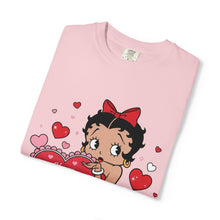 Load image into Gallery viewer, Betty Boop Valentine Shirt, Love Shirt, Heart Design Shirt, Valentine's Day Shirt Women, Women's Valentine's Day Gift, Valentine's Outfit

