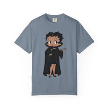 Load image into Gallery viewer, Betty Boop Shirt, Halloween Tshirt, Black Cloak Shirt, Spooky Unisex Tee, Comfort Colors Shirt, Halloween Costume Top, Halloween Party Shirt
